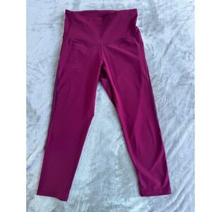 Old Navy Active Go Dry Leggings Womens S Pink Athleisure Yoga Gymcore Fit